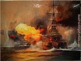 Battleship SMS Pommern in Battle of Jutland